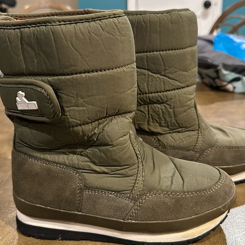 Rubber duck snow boots
